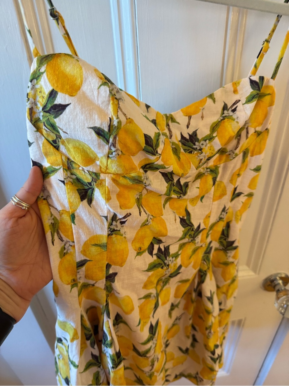 Lemon print mini dress - Picture 8 of 15